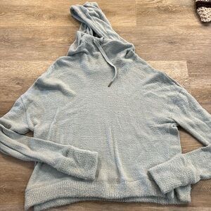 Women’s soft light blue sweater